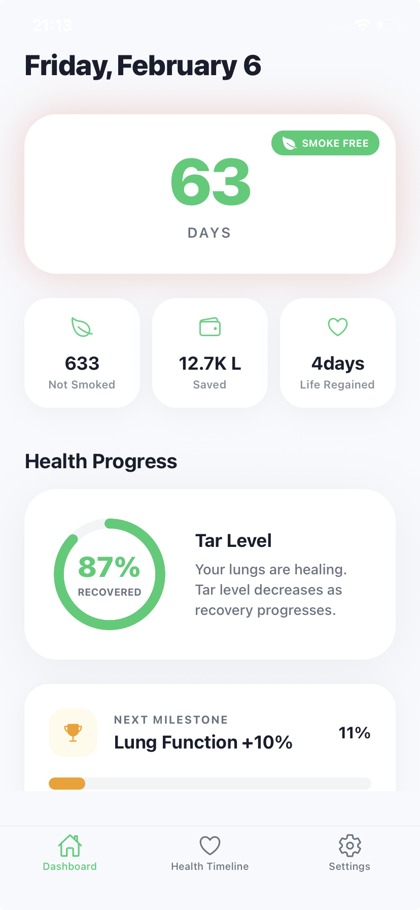 QuitPilot App Screenshot